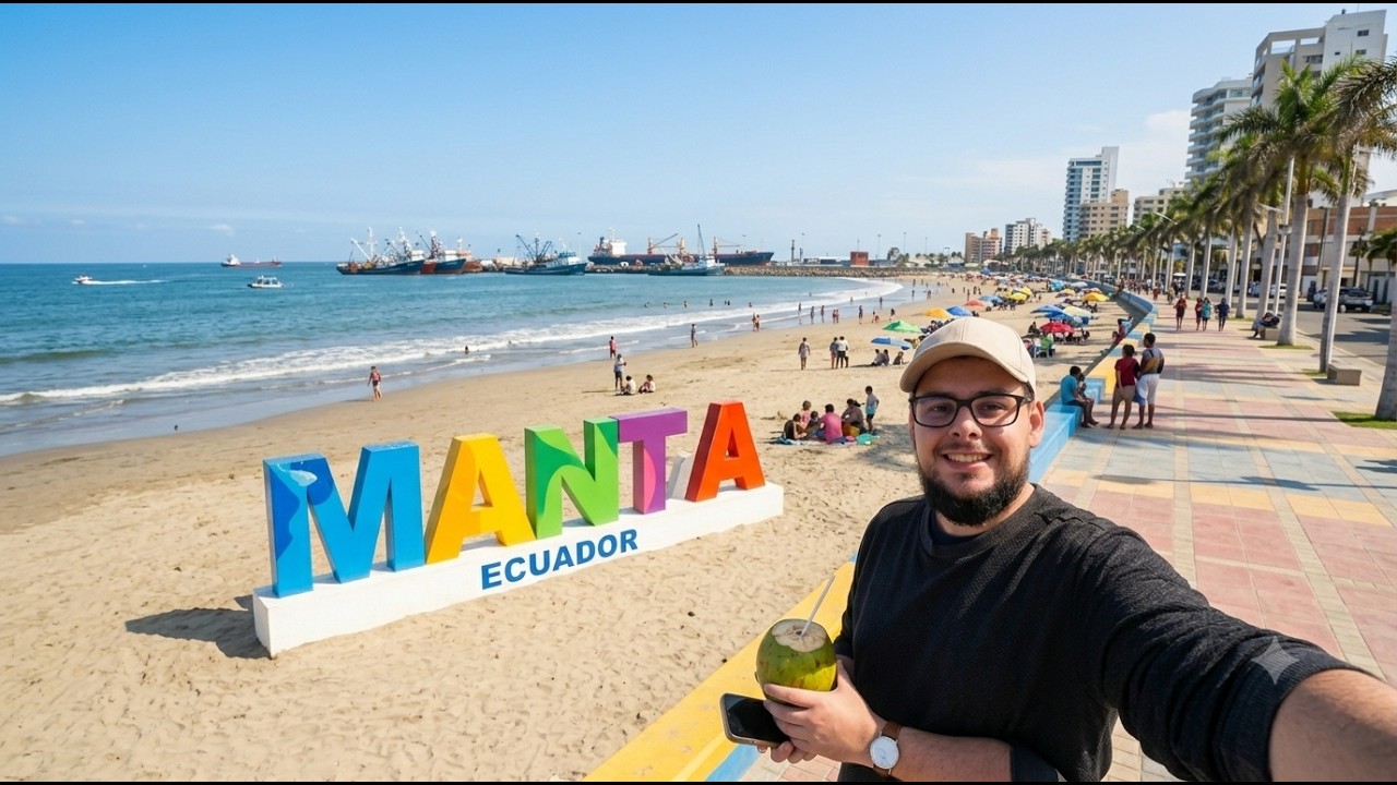 4K - Walkthrough - Manta - Ecuador : The Beauty & The Bitter