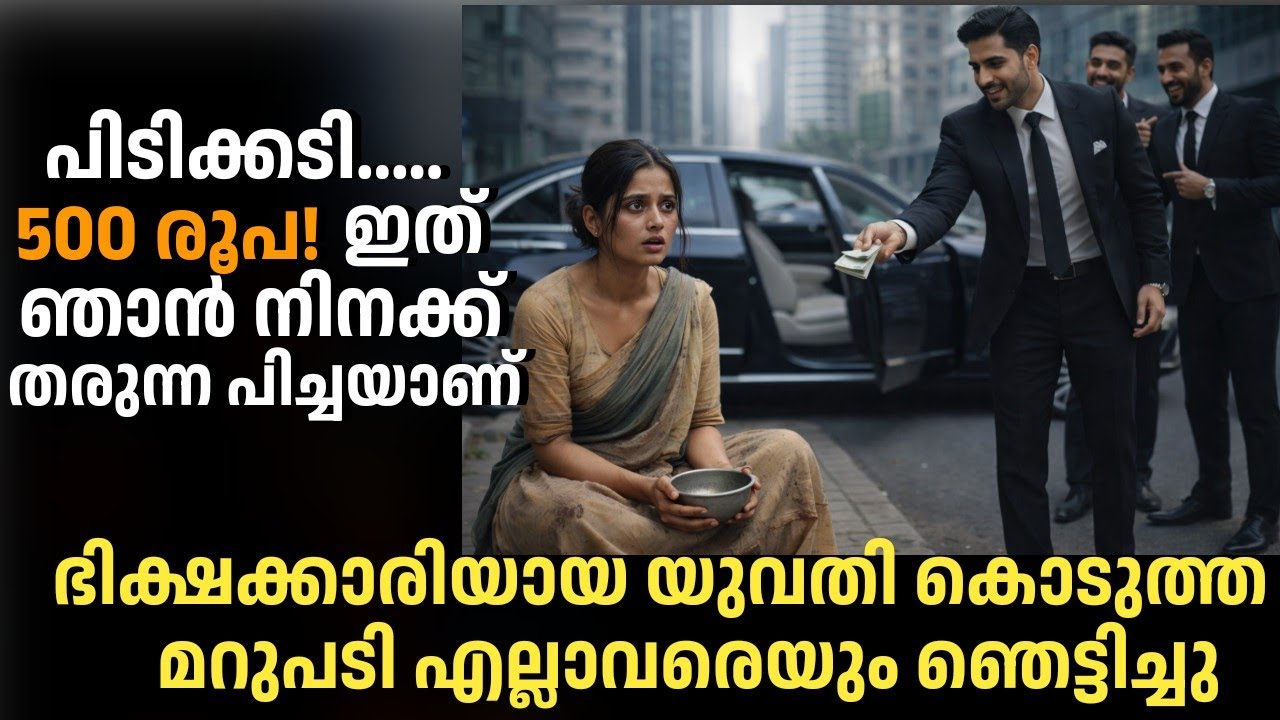 ഫുട്പാത്തിൽ ഭിക്ഷയാചിച്ച യുവതിയോട് 500 രൂപ നീട്ടി കോടീശ്വരനായ യുവാവ് പറഞ്ഞത് എല്ലാവരെയും ഞെട്ടിച്ചു