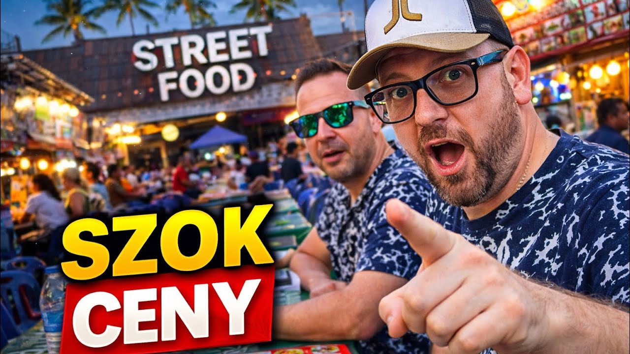 Tajlandia nocą 🇹🇭 Phuket, street food i ogromny Budda