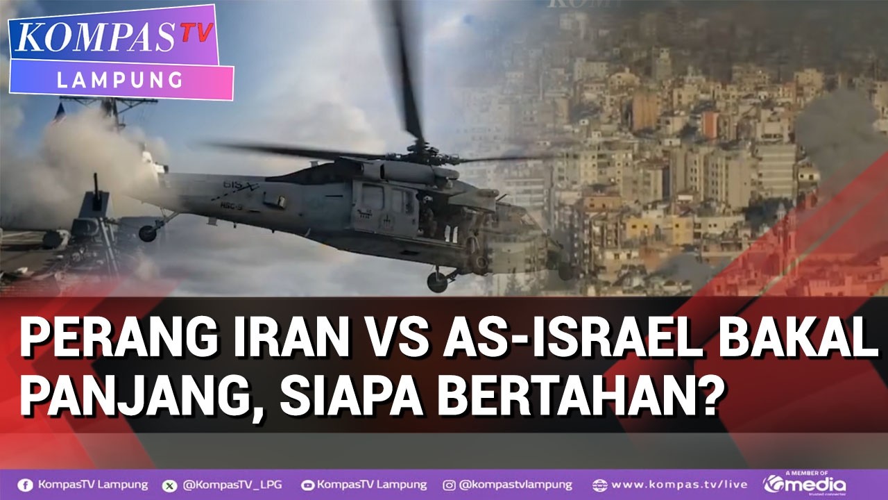 Perang Iran vs AS Israel Bakal Panjang, Siapa Bertahan  Begini Analisis Praktisi Militer