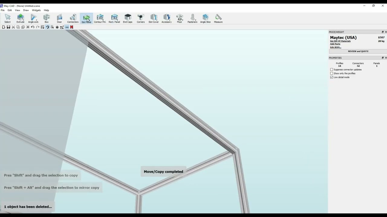MayCAD Advanced Tutorial: Sliding Door