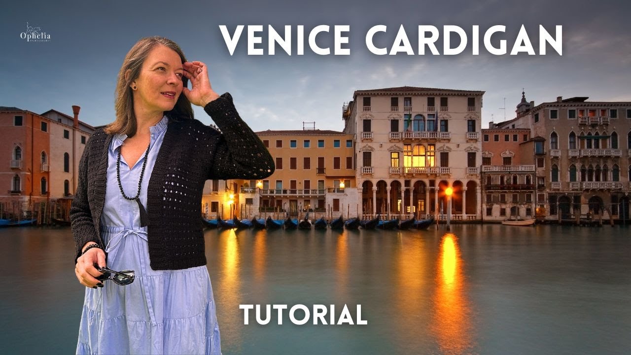 Trendy Crochet Cardigan Tutorial And Pattern // The Venice Cardigan