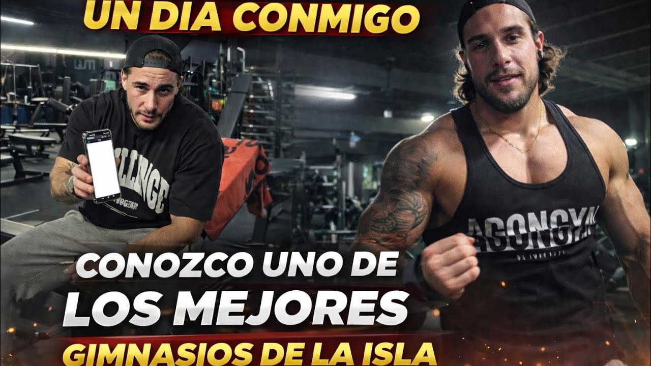 Un día conmigo: ¿Es este el mejor gimnasio de la isla? (Rutina completa de torso)