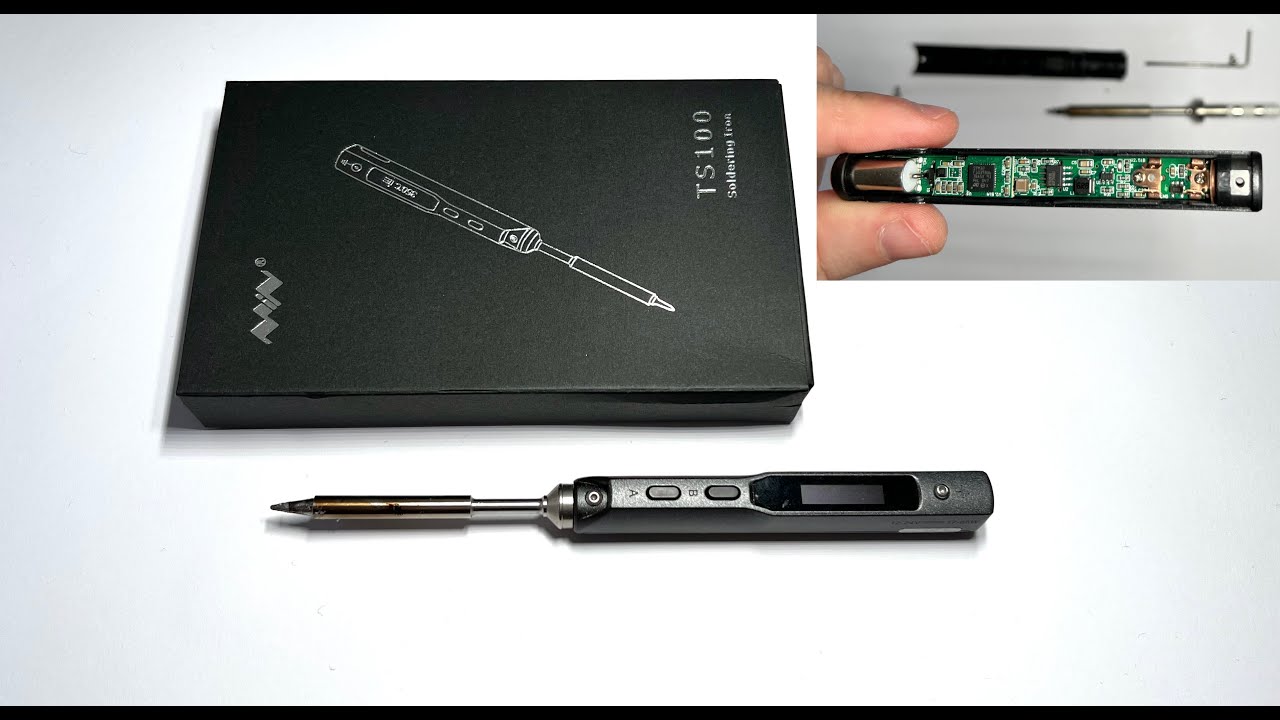 TS100 soldering iron disassembly