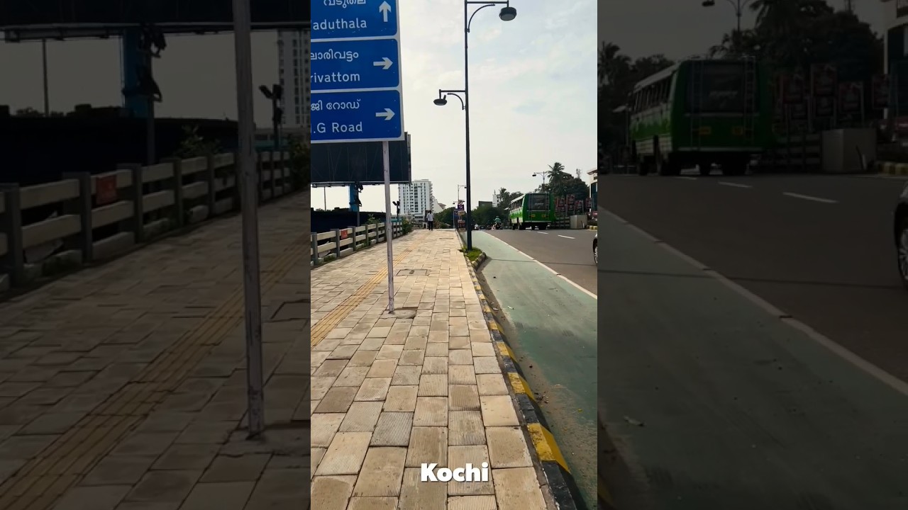 Footpath Wanderlust: Exploring the Charming Roadside Pathways 🚶&zwj;♂️🏞️🌳 | Roads 4K
