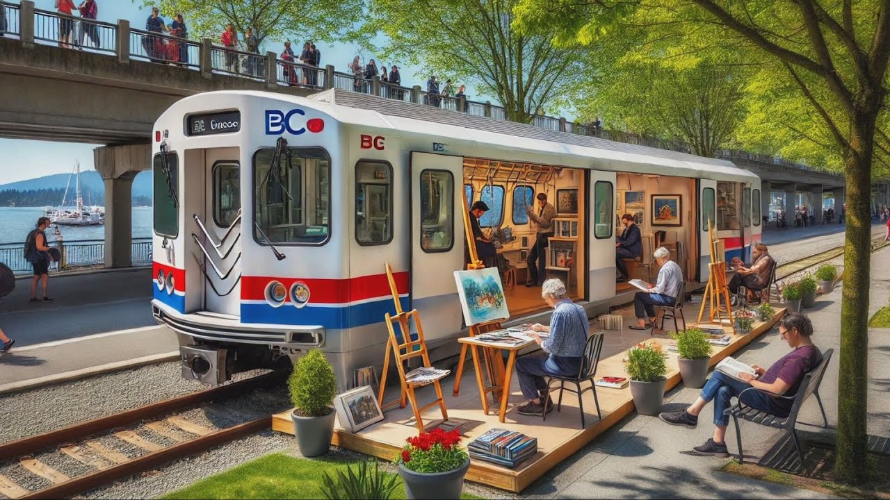 Could old SkyTrains become art studios?