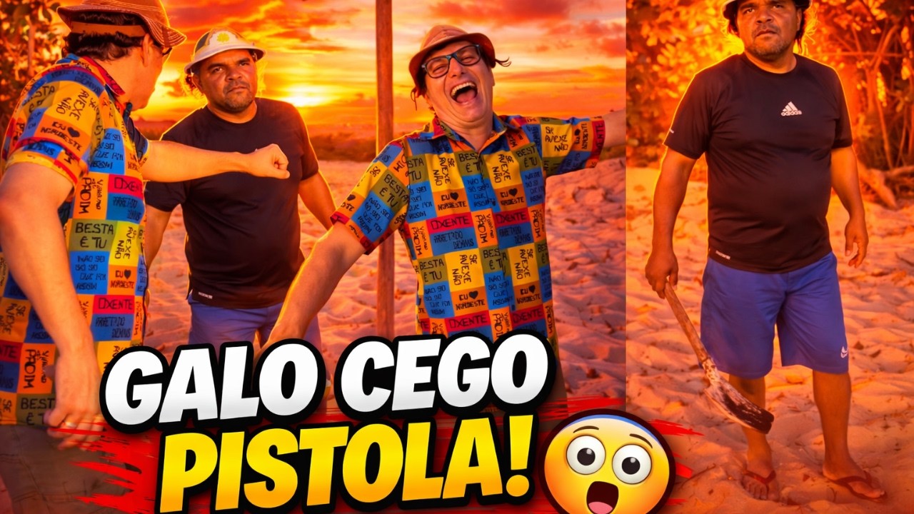 Gravações do Big Boga 😳 Mução deixa Galo Cego pistola