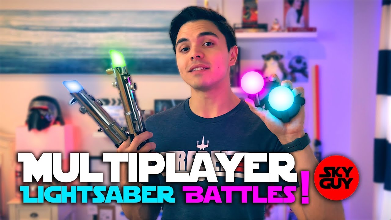 *First Look* Multiplayer Lightsaber Battles! | Star Wars Jedi Challenges