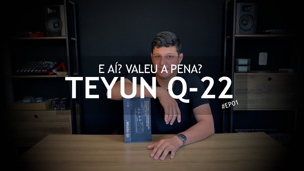 UNBOXING e TESTE da Interface de Áudio TEYUN Q-22 - Grava em Estéreo no Celular? #EP01