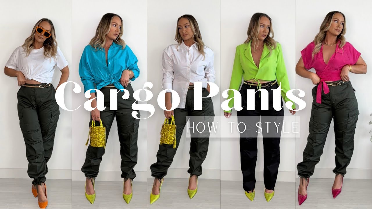 HOW TO STYLE LOCAL EUROPEAN CARGO PANTS | spring summer outfit inspo with zara items