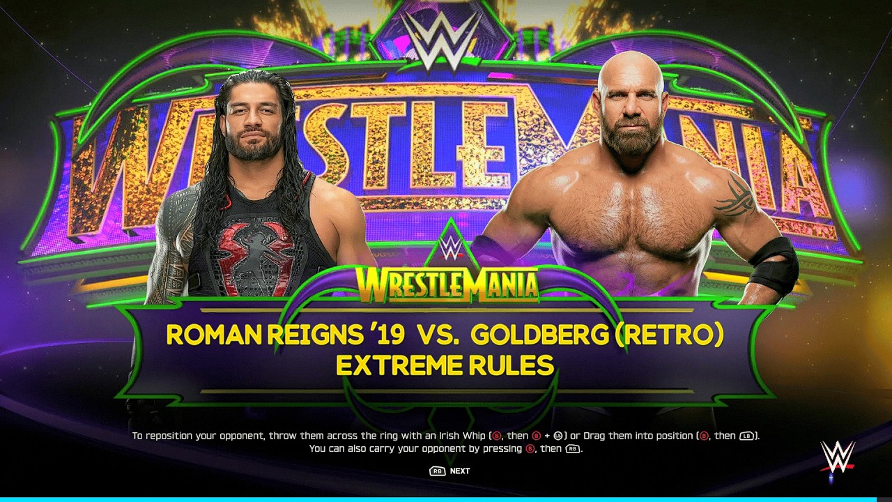 WWE 2K25 - Roman Reigns vs. Goldberg | Ultimate Showdown!