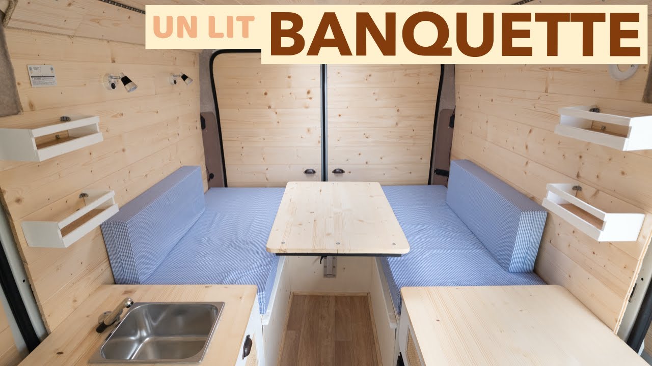 #11 Je créé un lit convertible en U : coin nuit / salon
