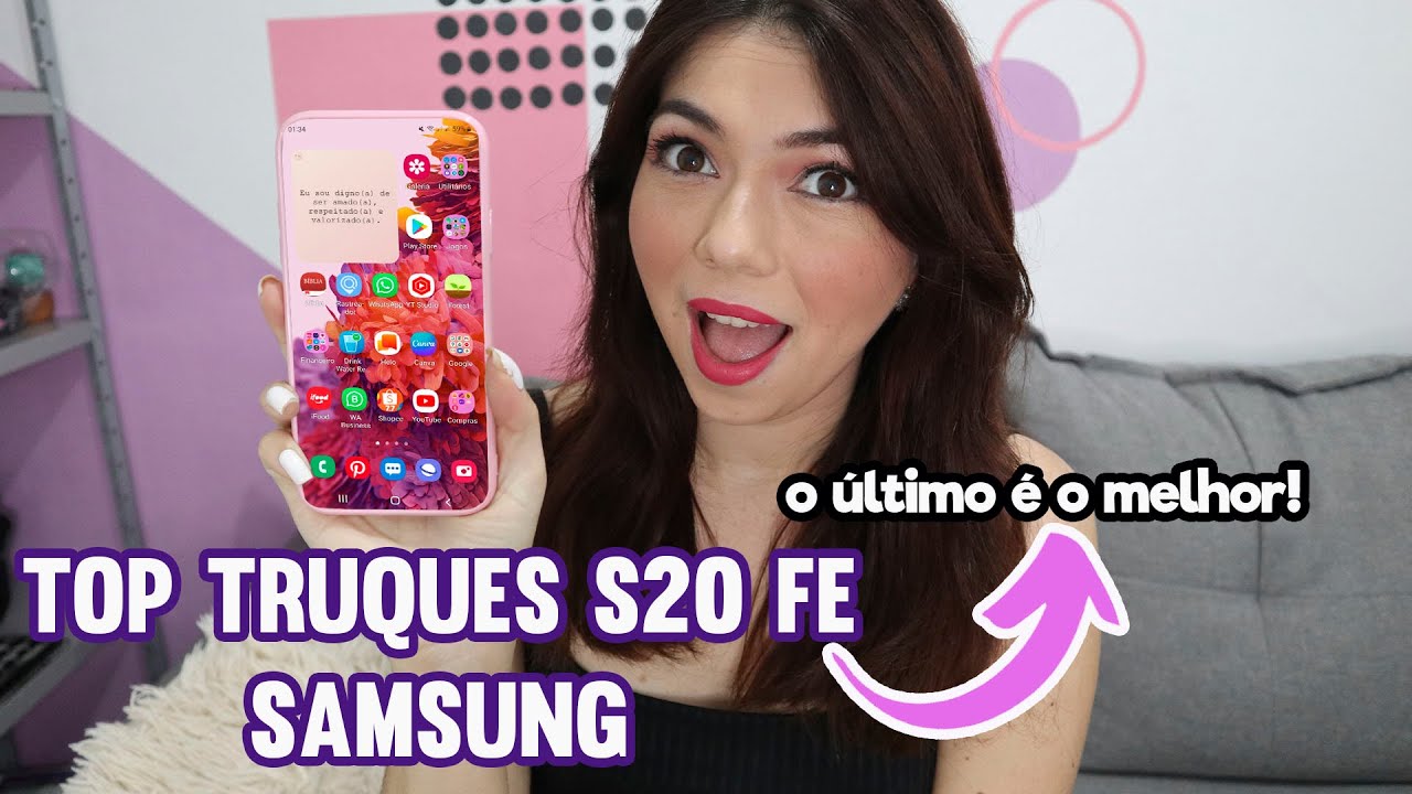SAMSUNG S20 FE DICAS EXTRAS pra configurar o seu celular da melhor maneira - A última é a melhor