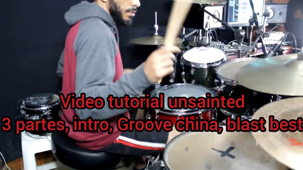 Drum lesson - Unsainted -slipknot