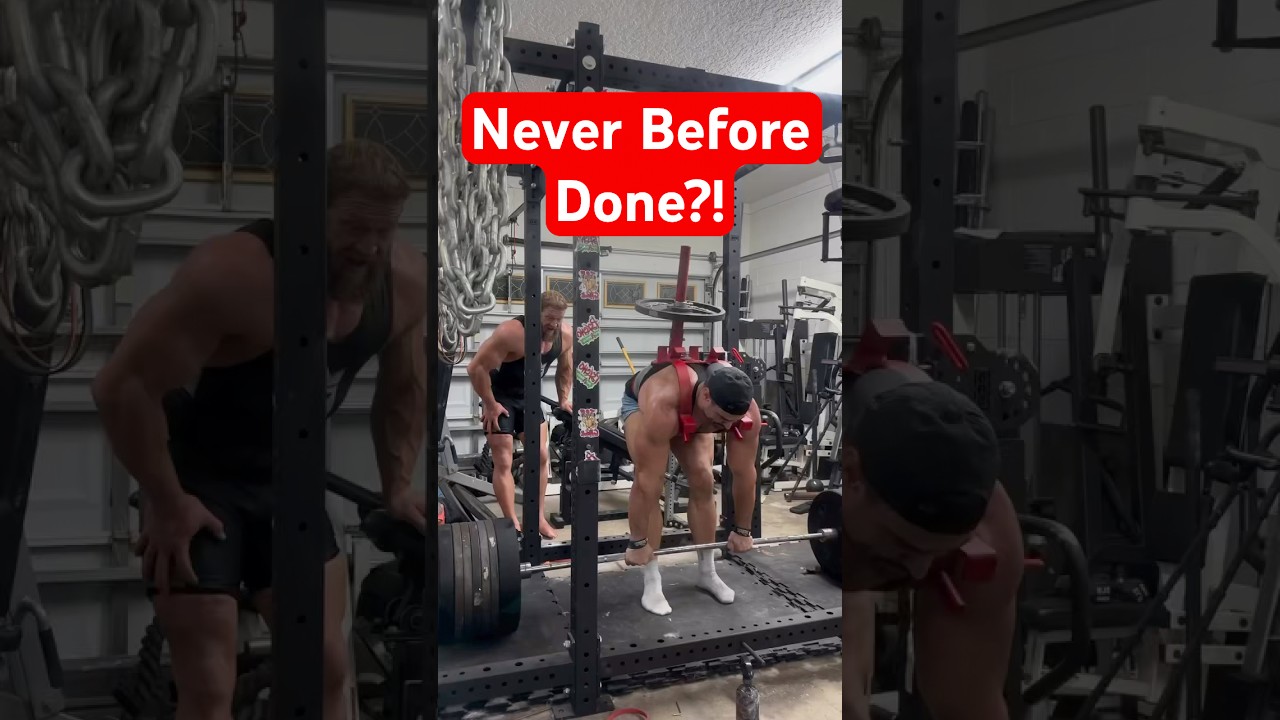 Greatest Invention Ever?! 710 lb REVERSE Power Pohl Deadlift #fitness