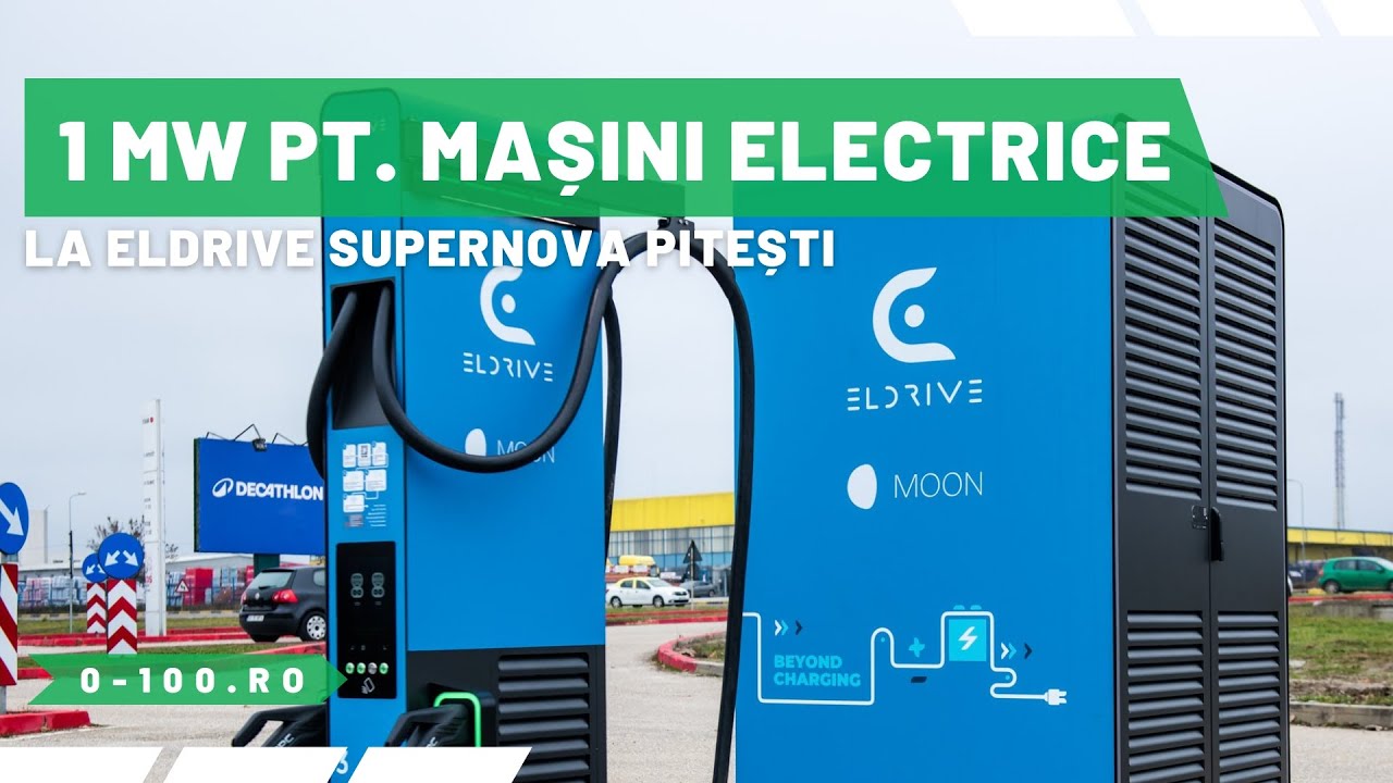 Inaugurarea primei stații EV de 1 MW din România, la Eldrive: Alpitronic MOON HYC1000