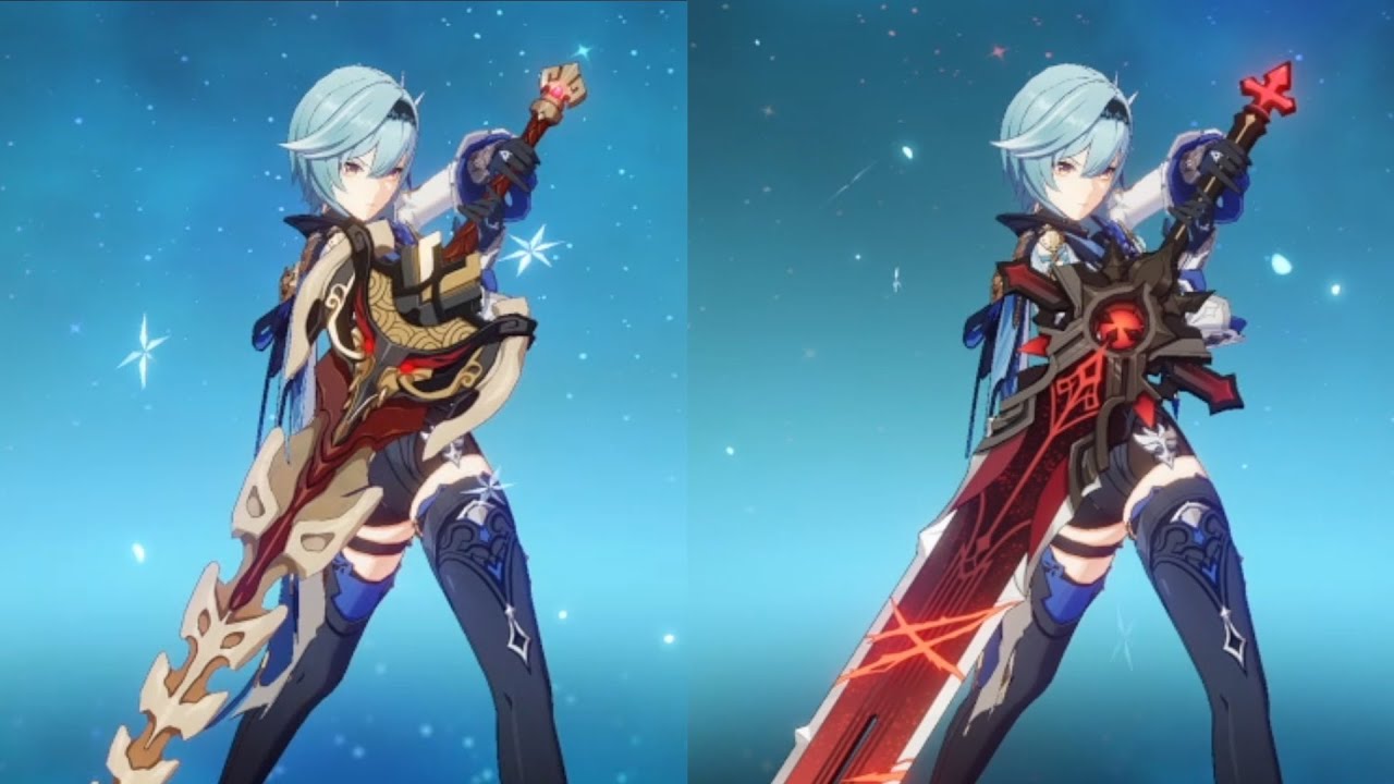 Serpent Spine R1 LV.90 vs Wolf's Gravestone R1 LV.70 Eula | Genshin Impact