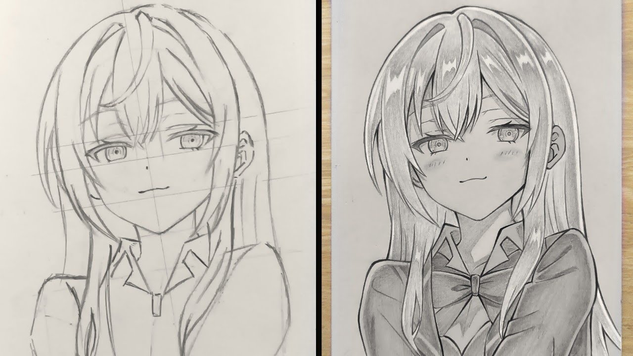 How to Draw Alya - Alya Sometimes Hides Her Feelings in Russian | drawing tutorial