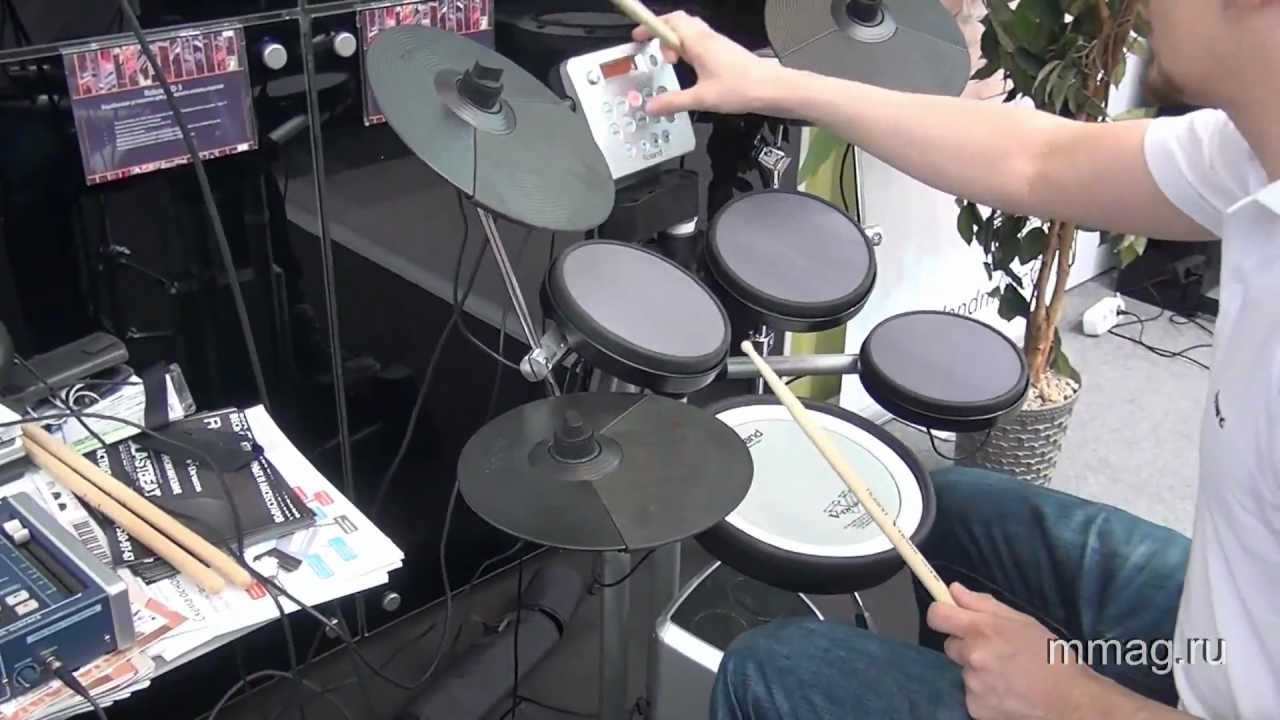 mmag.ru: Roland HD-3 V-Drums Lite video review