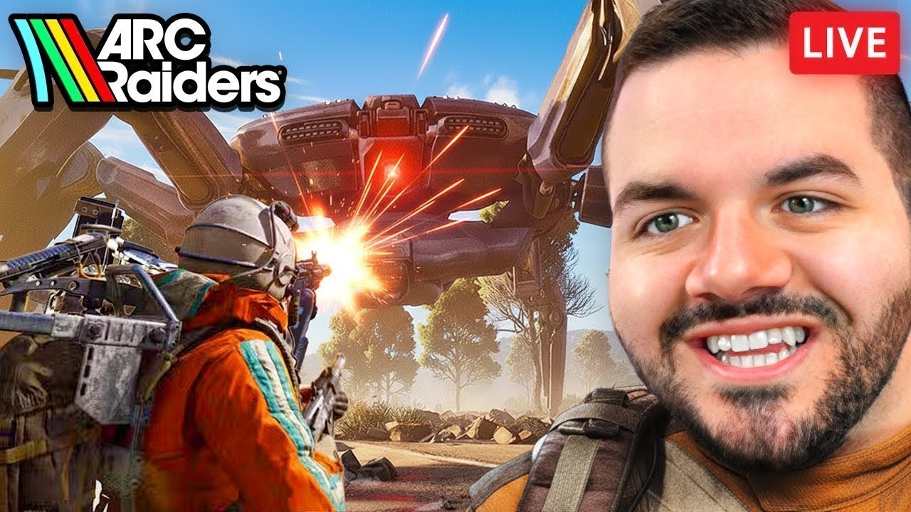 🔴 LIVE - JOINING THE ARC RAIDERS WAR! DUO'S WITH BURNT PEANUT!