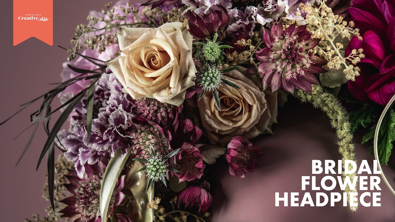 BRIDAL FLOWER HEADPIECE / Creative Edge August 2020 Video!
