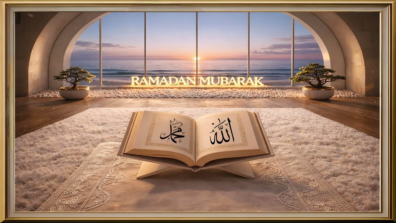 Ramadan Ambience - Golden Hour  | 2 Hours UHD Luxury Golden Frame | Amarno_AM | #08