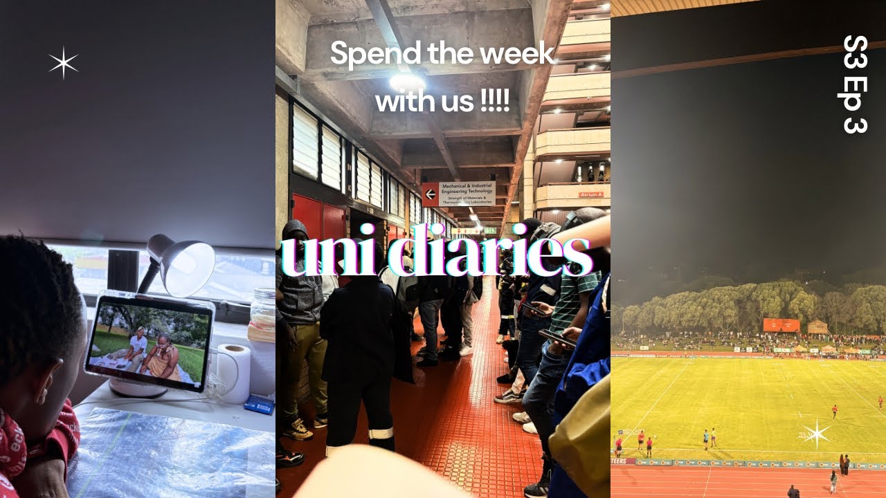 S3 Ep 3: unidiaries | varsity cup, study date, gym and more!!