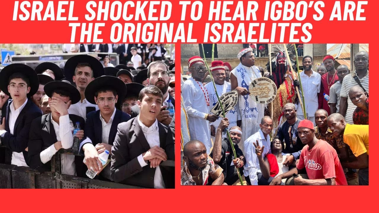 Israel shocked to hear IGBO Israelites prove Paternal Lineage in Bible (Torah)