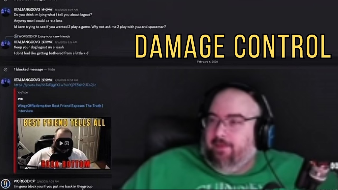 WingsOfRedemption Reacts to Italian God Allegations