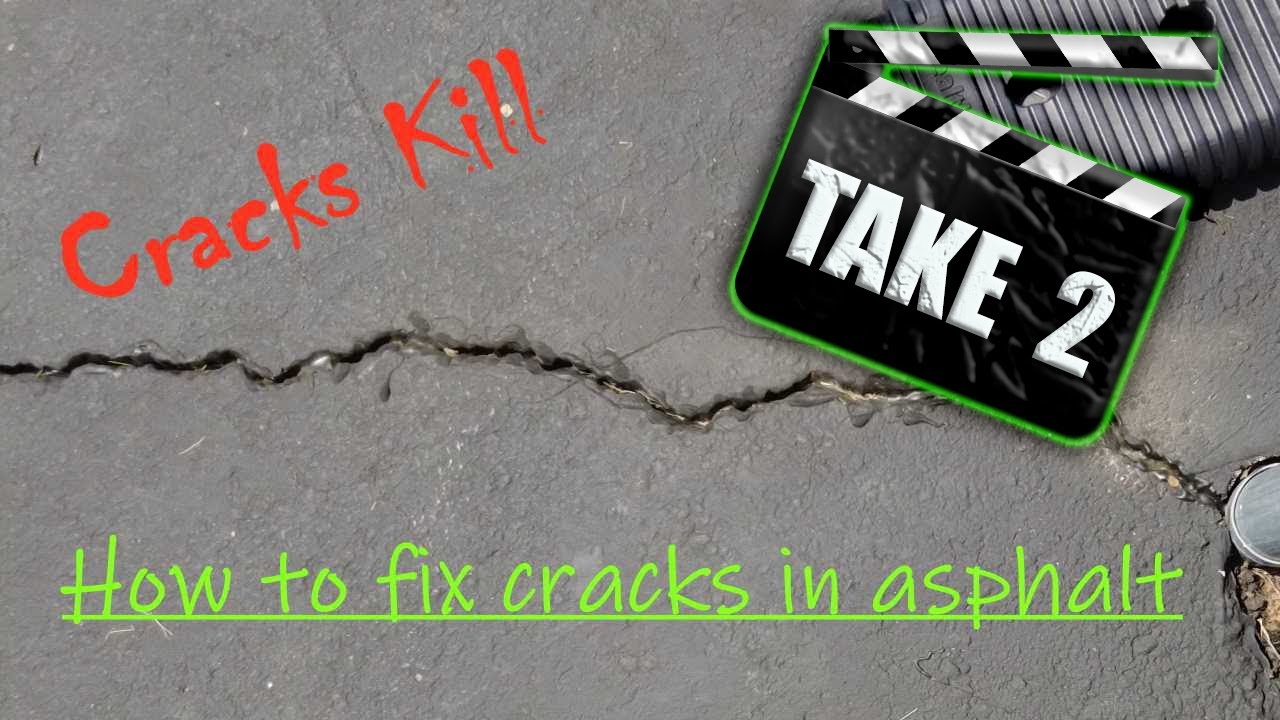 How to fix cracks in asphalt driveway take two - Cracks Kill followup