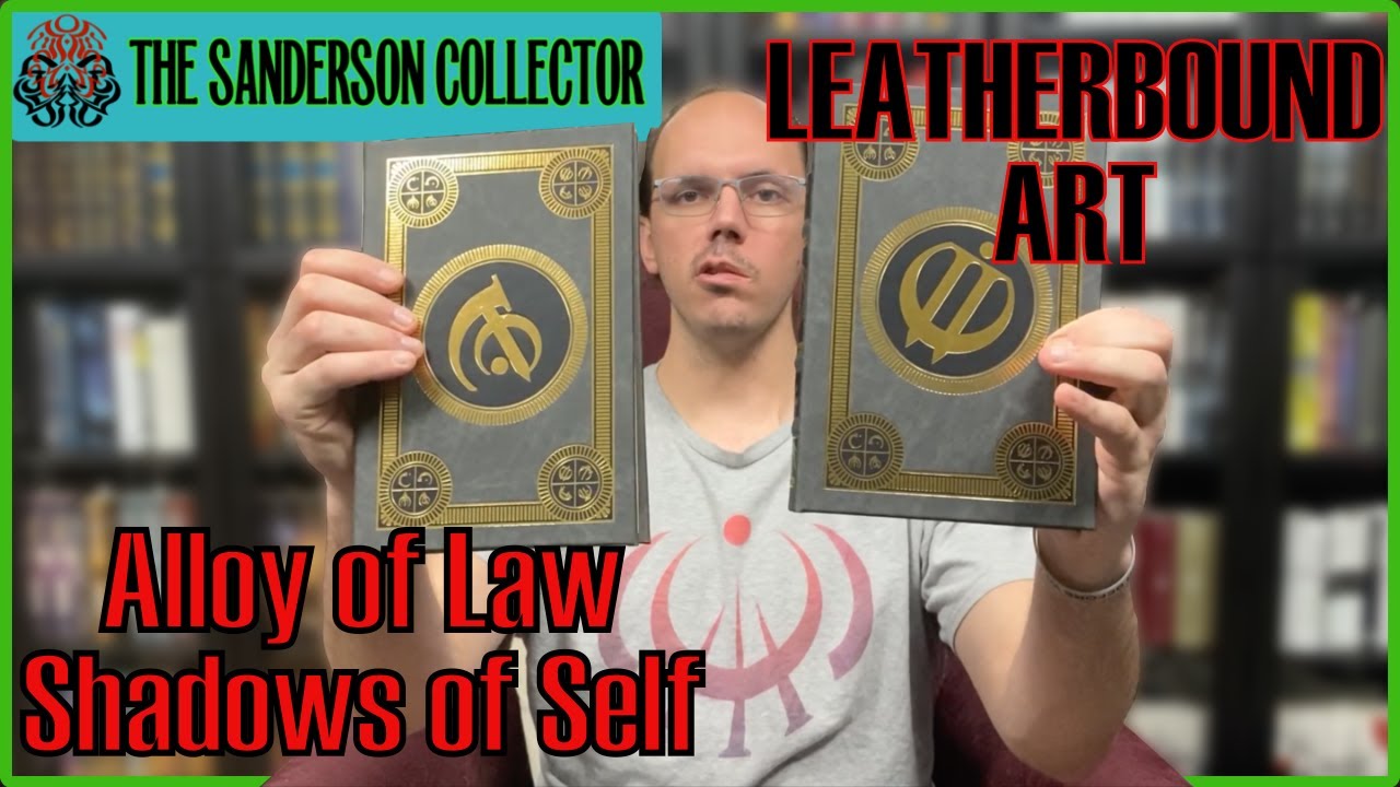 Alloy of Law & Shadows of Self Leatherbound Art Flipthrough!