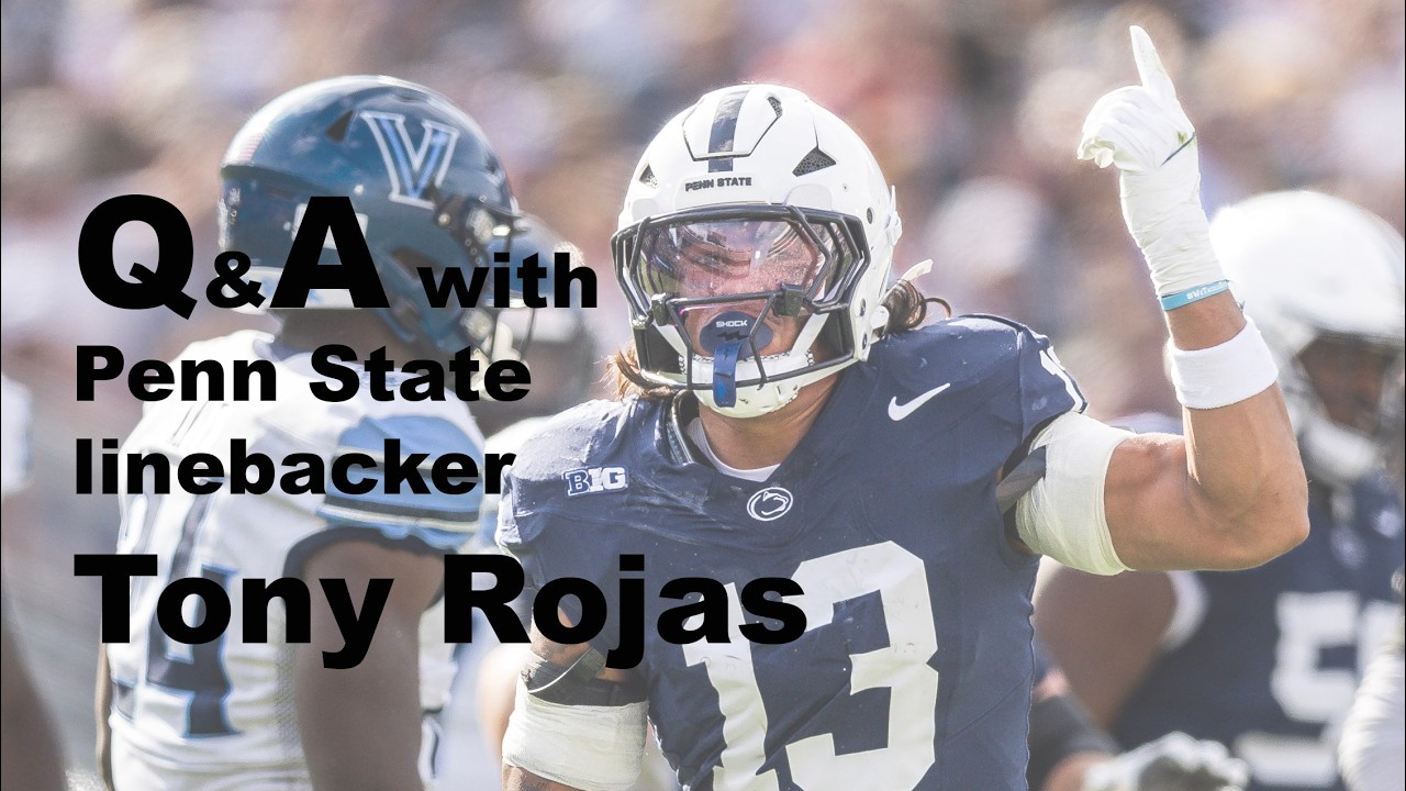 A Q&A with Penn State linebacker Tony Rojas; how is his injury, thought on new scheme and more