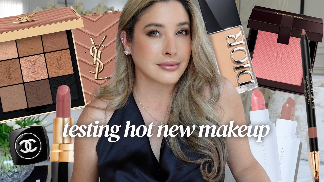 TESTING THE HOTTEST NEW BEAUTY RELEASES For THIS SEASON: YSL NUDE HOURS Eyeshadow, DIOR Foundation