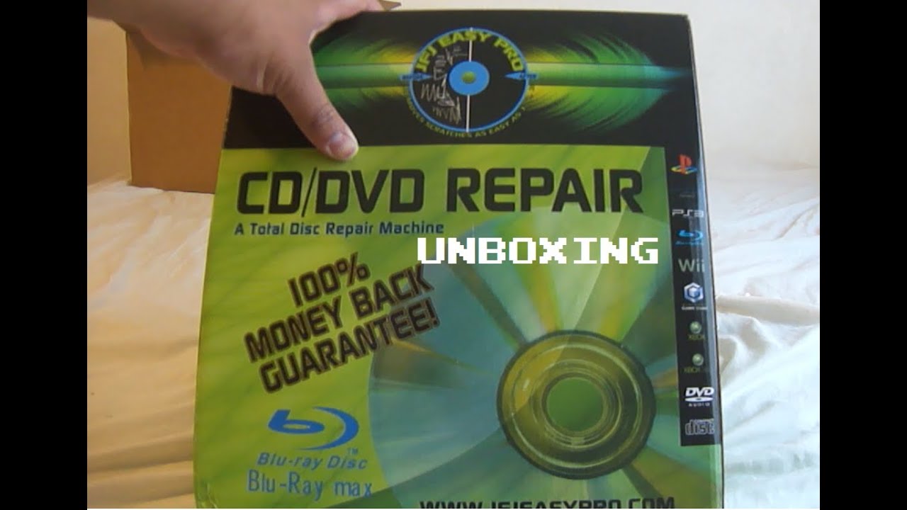 Unboxing: JFJ Easy Pro Disc Repair Machine