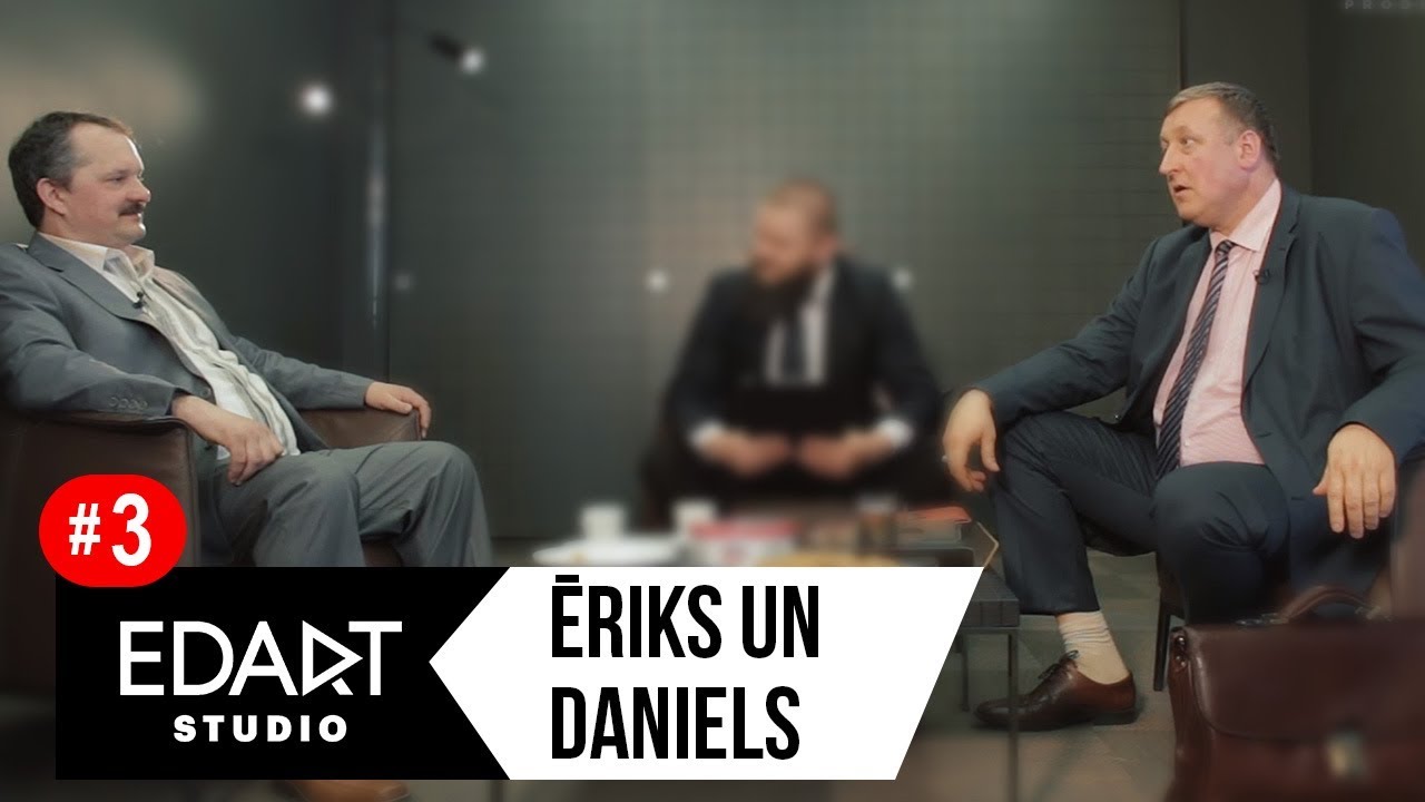 Ēriks un Daniels - Par filmu, biznesu un reliģiju.