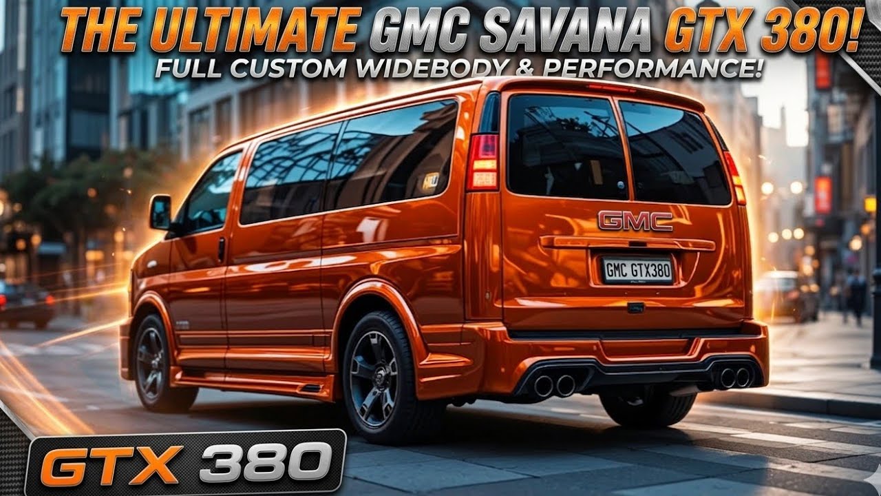 The $250,000 2026 GMC Savana GTX 380 &ndash; The Luxury Jet on Wheels! 😳🚐