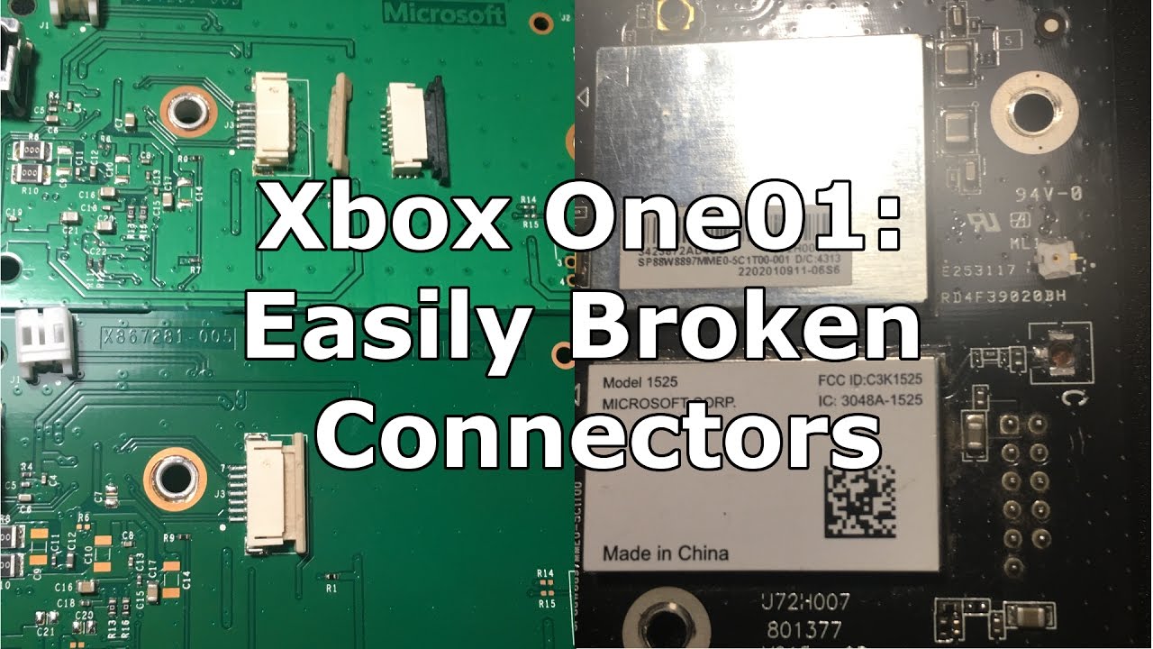 Xbox One 01: Easily Broken Connectors