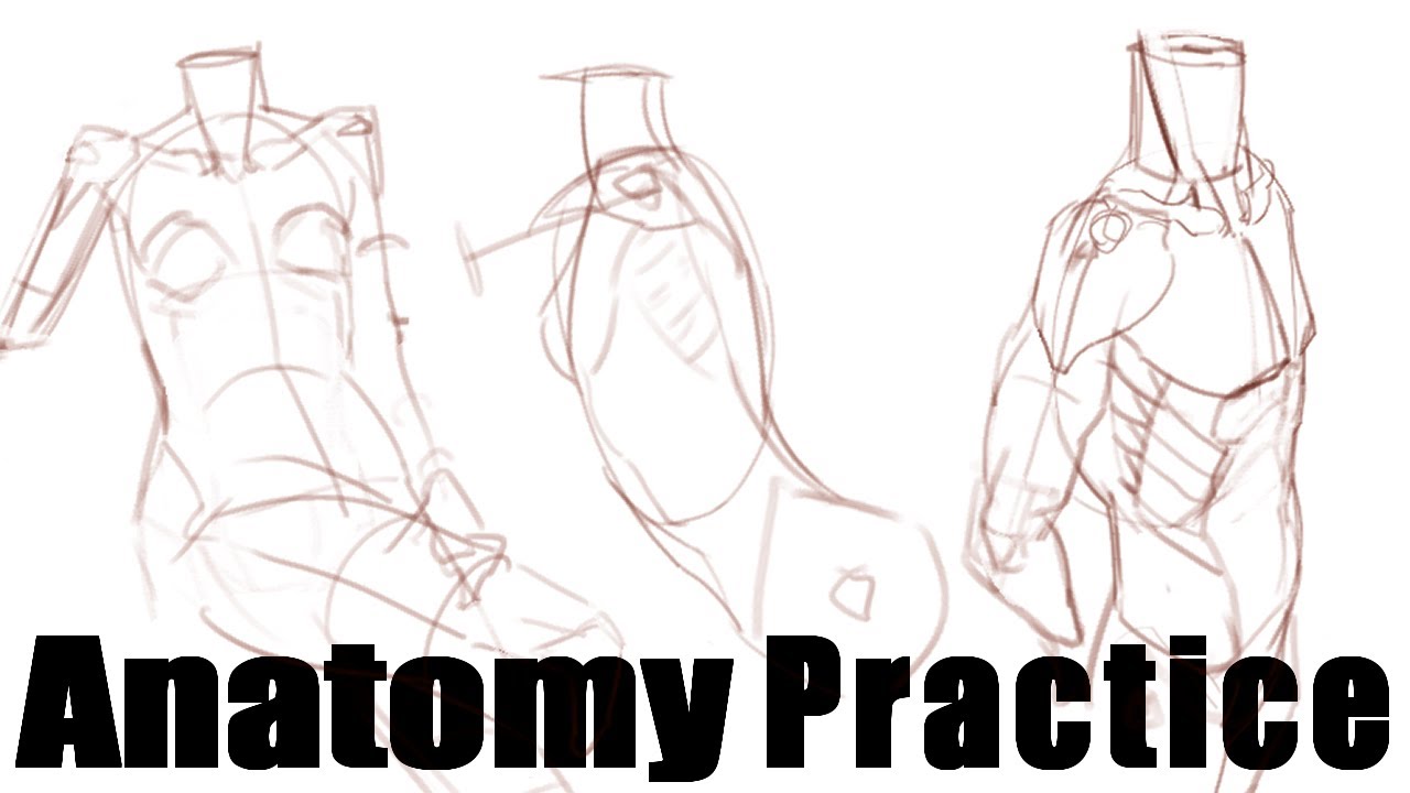 perspective + anatomy sketching