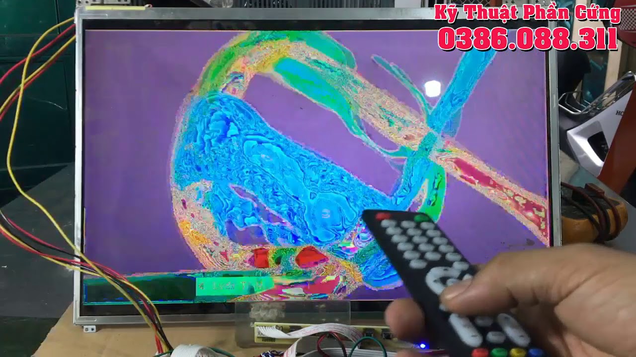 DTV3663-AS V2.1 Enter Factory Setting - LVDS Maps Setting