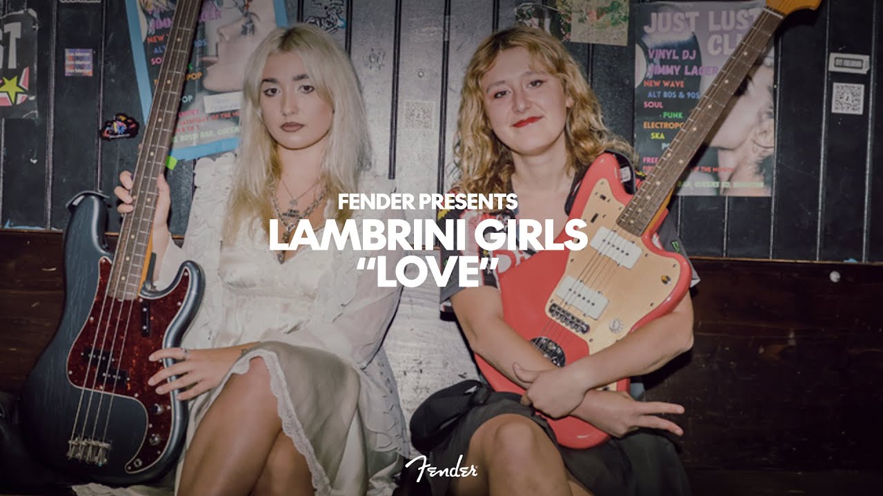 Девушки из группы Lambrini исполняют свою песню «Love» в Брайтоне | Fender представляет | Fender