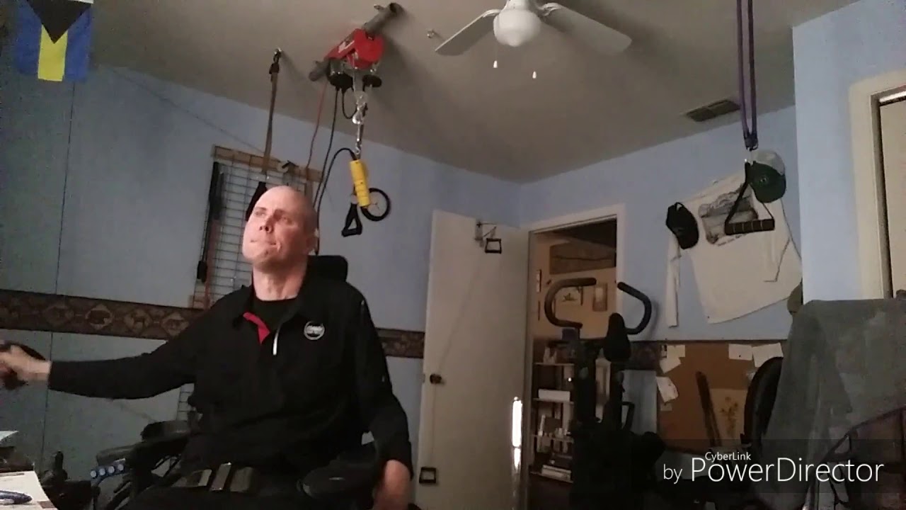 Quadriplegic the struggle is real. Trip Lee - Sweet Victory. Exercise spinal cord injury vlog