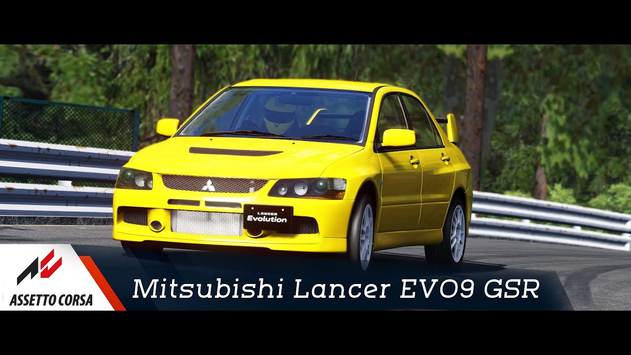 Assetto Corsa - Mitsubishi Lancer EVO 9 GSR - Gunma (Gunsai Touge) + LINKS