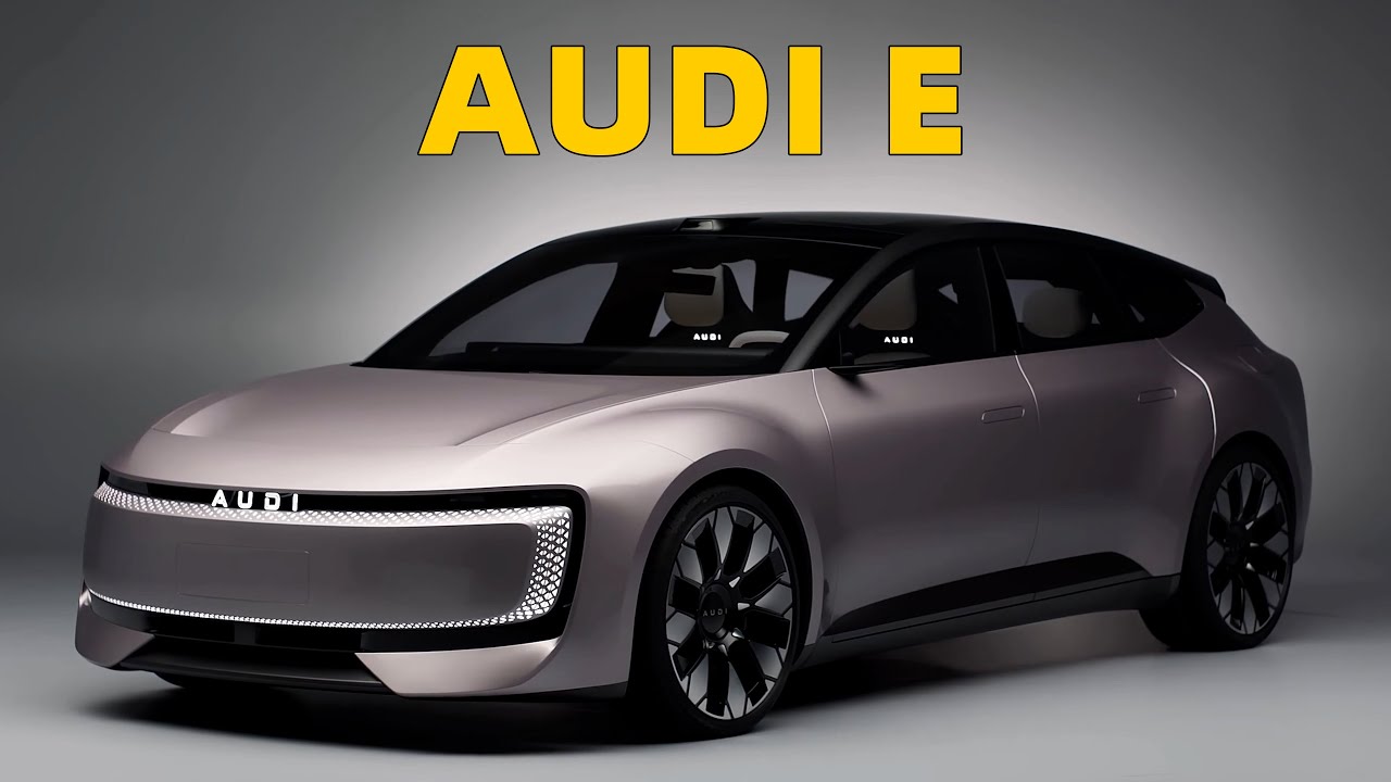 Audi & SAIC's new brand, AUDI E Concept detailed, four-ringed logo removed, China sales