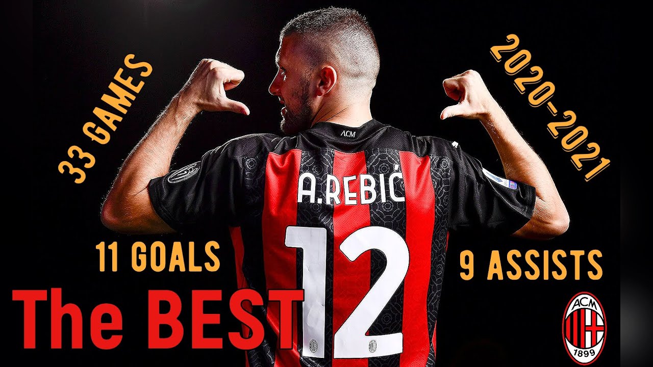 Ante Rebic ALL 11 GOALS and 9 ASSISTS AC MILAN (2020 -2021 HD)