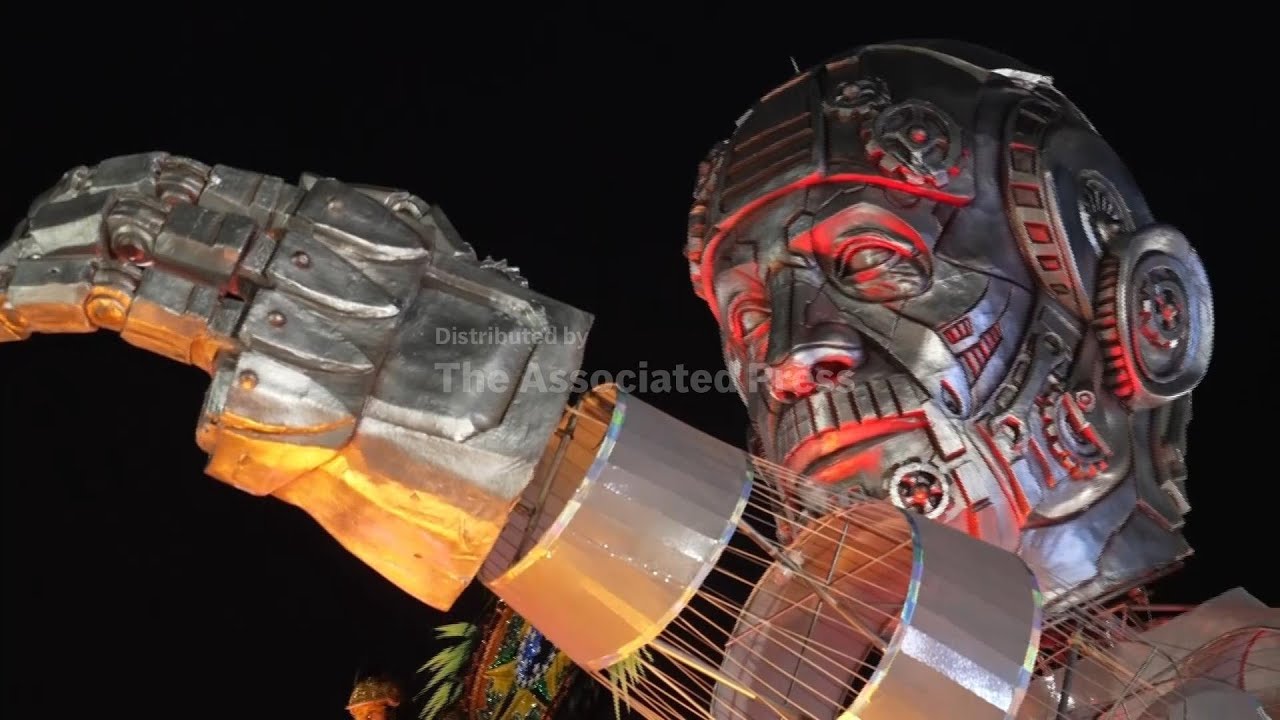 Rio's top samba schools parade the sambadrome with a controversial opening