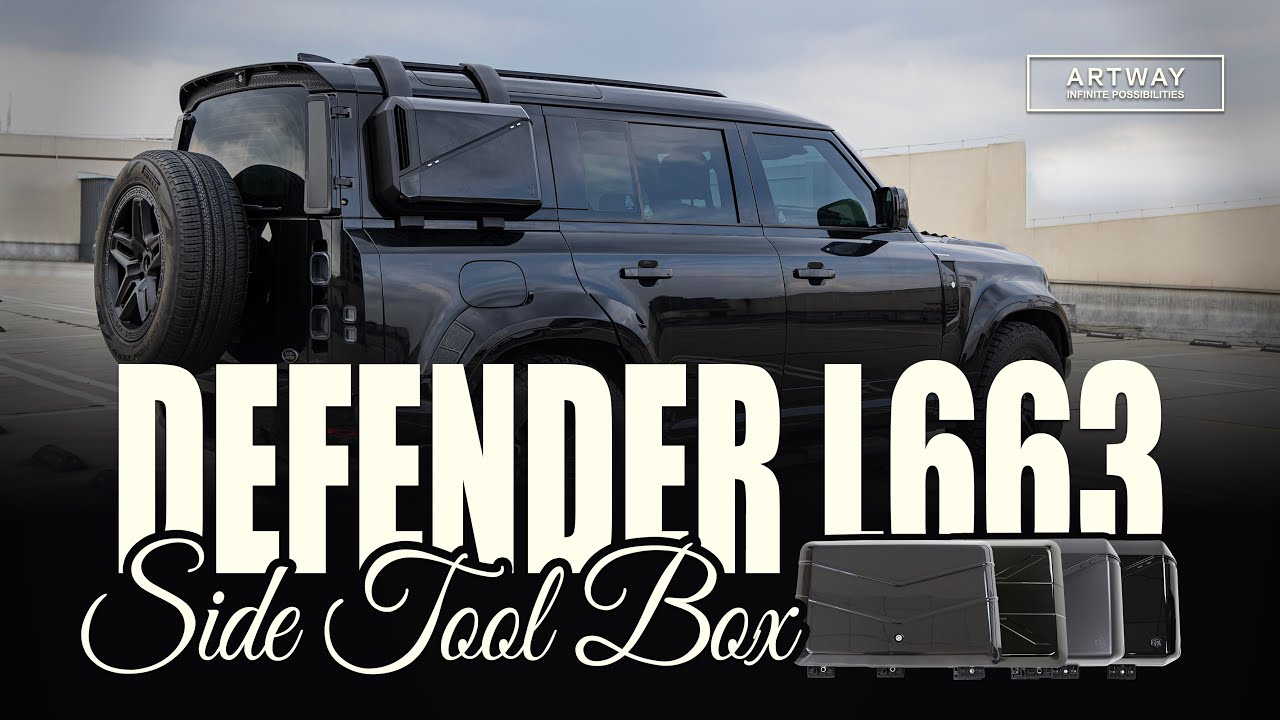 Built For The Wild: Exterior Side-Mounted Gear Carrier For Defender 🏔️🔥