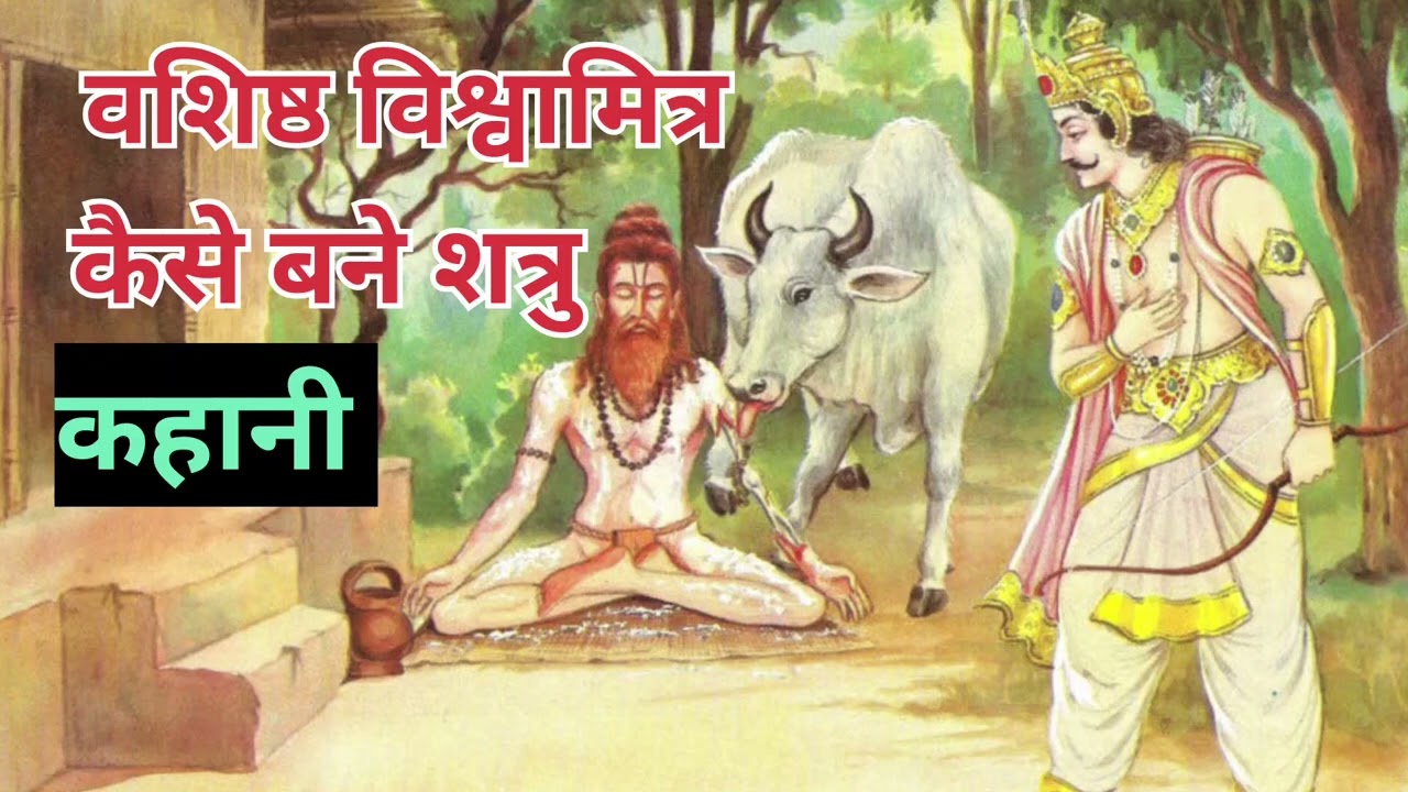 वशिष्ठ विश्वामित्र कैसे बने शत्रु (कहानी)#कहानियां #वशिष्ठविश्वमित्र#कहानियां#shortstory