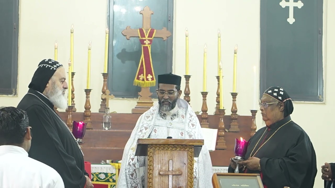 Holy Qurbana By Fr. Boby G Varghese In The Presence His Holiness Moran Mor Ignatius Aphrem II