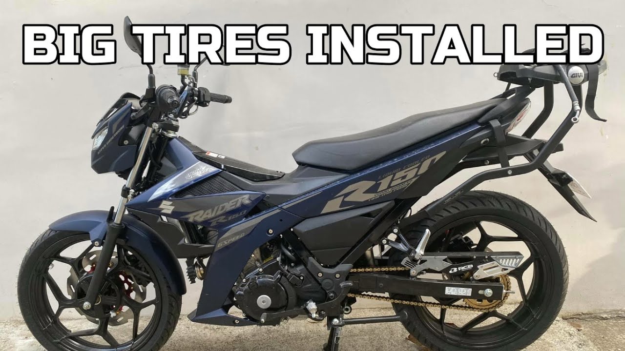 Installing ASIO Mags on my Suzuki Raider 150FI Matte Blue | BIG BIKE Concept