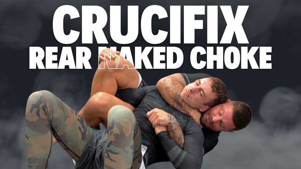 CRUCIFIX REAR NAKED CHOKE | Chair Sit Back Take | Outside Passing